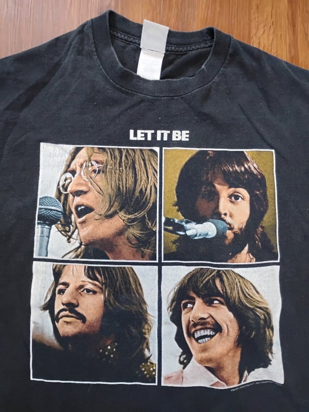 Vintage Apple The Beatles Let It Be T-Shirt